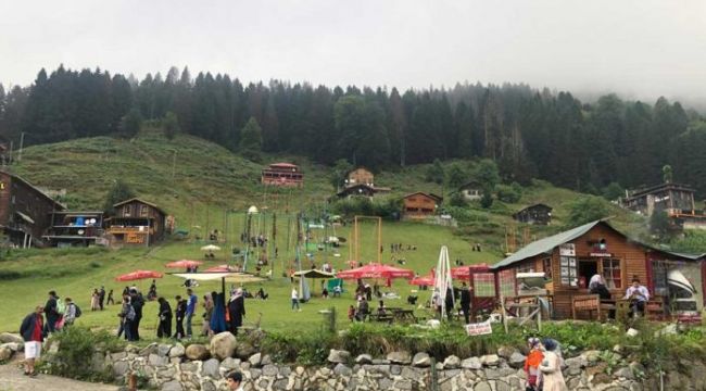 Ayder’de dönüşüm salıncaklardan başladı!