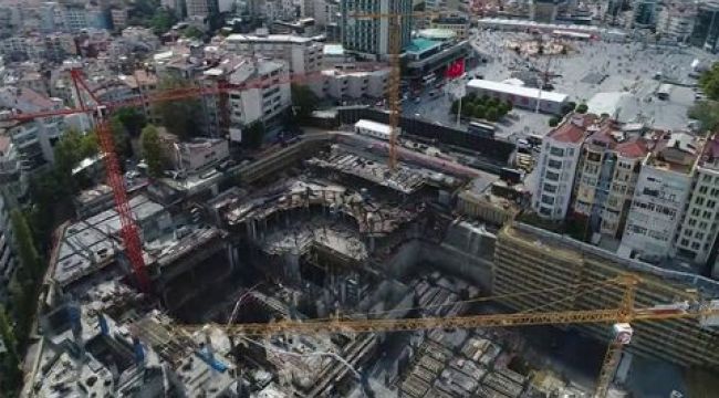 AKM&#039;deki Son Durum Havadan Görüntülendi