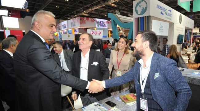 2019 için konan 50 milyon turist hedefi aşıldı