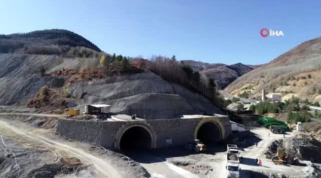 Karadeniz&#039;i Akdeniz&#039;e bağlayacak, son 500 metre kaldı
