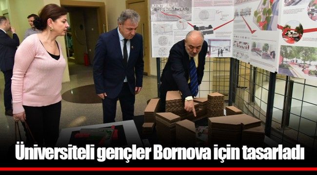 Üniversiteli gençler Bornova için tasarladı