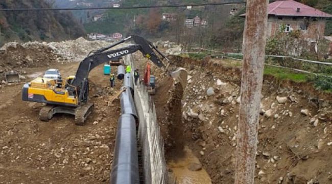 Erdoğan'ın memleketinde 'yol inşaatı' denilen çalışma HES projesi çıktı, şikayet üzerine inşaat durduruldu 