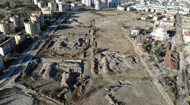 Deprem sonrasında bir mahalle bu hale geldi