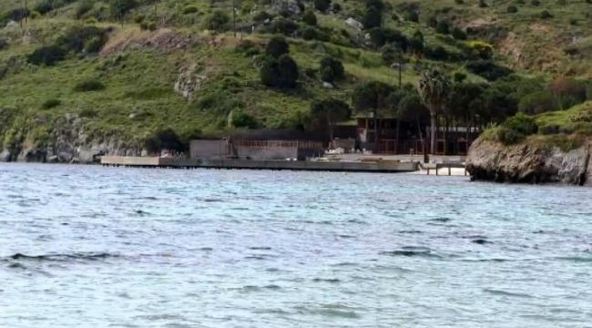 Bodrum Küdür Yarımadası'ndaki iskele ve işletmeler yıkıldı