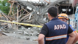 Amasya’da fabrika inşaatında göçük: 4 işçi yaralı 