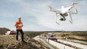 Drone'lar inşaat sektörüne de fayda sağlıyor 