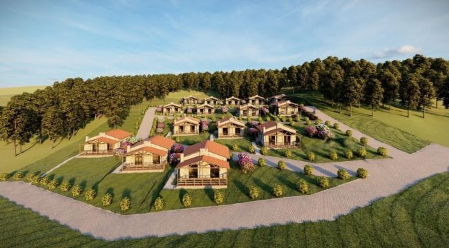 Gölcük Yaylası'na konak projesi