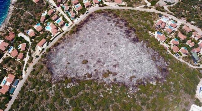 Kaş’ta Yanan Arazi İmara Açıldı mı?