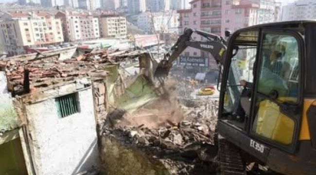 Ankara'da metruk yapılar için yıkım kararı çıktı