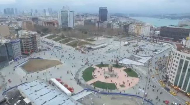 İBB’den Taksim Meydanı Açıklaması