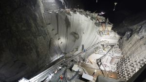 Yusufeli Barajı’nın tamamlanması için son 50 metre 