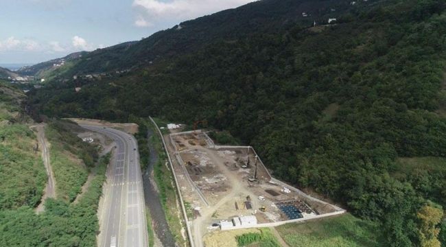 Dere yatağına, terminalden sonra et tesisi yapılıyor