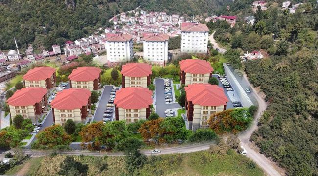 Giresun Dereli'de inşa edilecek konutlar 7 ay içinde sahiplerini bulacak