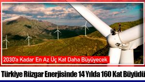 Türkiye Rüzgar Enerjisinde 14 Yılda 160 Kat Büyüdü