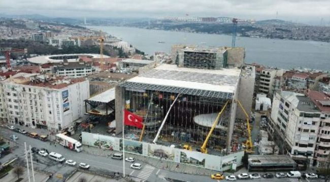 AKM inşaatının yüzde 80'i tamamlandı