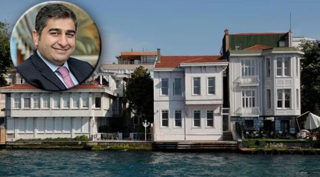 Operasyon düzenlenen SBK Holding'in yalısı satışa çıkarıldı