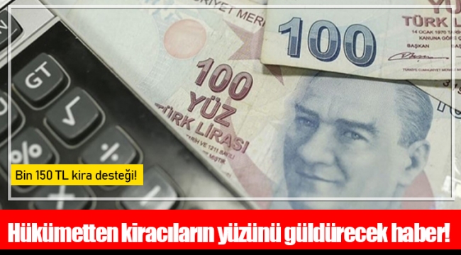 Hükümetten kiracıların yüzünü güldürecek haber!