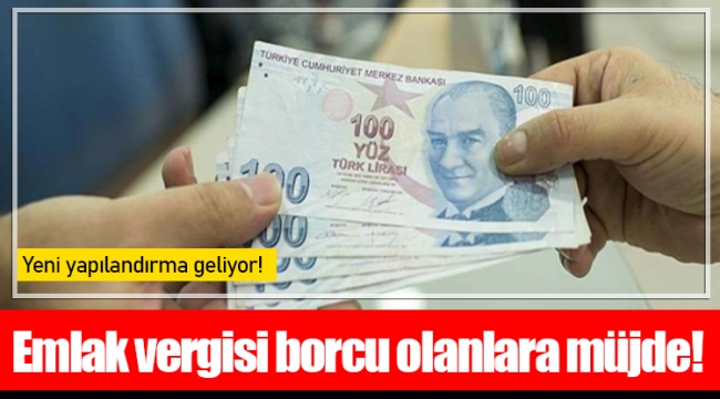 Emlak vergisi borcu olanlara müjde!