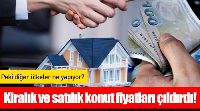 Kiralık ve satılık konut fiyatları çıldırdı! Peki diğer ülkeler ne yapıyor?