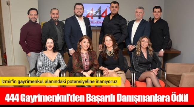 444 Gayrimenkul'den Başarılı Danışmanlara Ödül
