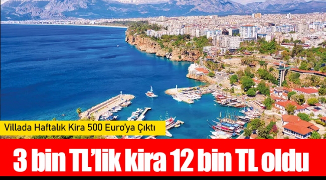 3 bin TL’lik kira 12 bin TL oldu