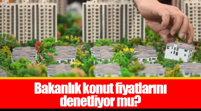 Bakanlık konut fiyatlarını denetliyor mu?