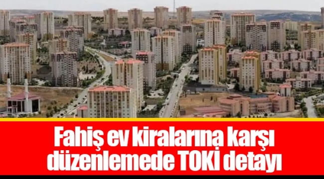Fahiş ev kiralarına karşı düzenlemede TOKİ detayı
