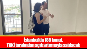İstanbul’da 185 konut, TOKİ tarafından açık artırmayla satılacak