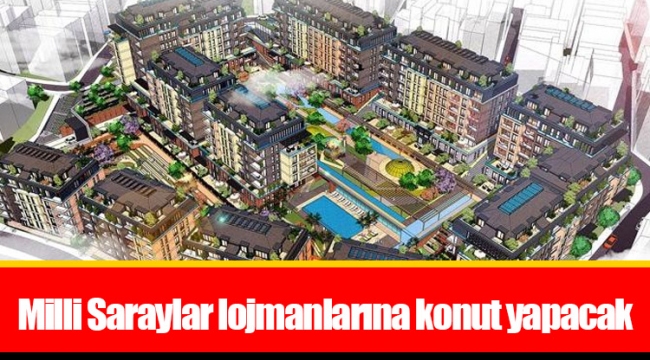 Milli Saraylar lojmanlarına konut yapacak