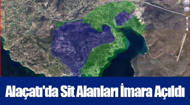Alaçatı'da Sit Alanları İmara Açıldı