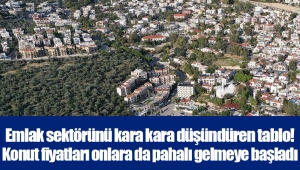 Emlak sektörünü kara kara düşündüren tablo! Konut fiyatları onlara da pahalı gelmeye başladı