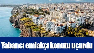 Yabancı emlakçı konutu uçurdu