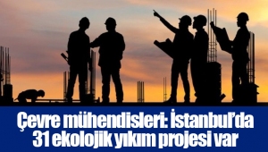 Çevre mühendisleri: İstanbul’da 31 ekolojik yıkım projesi var