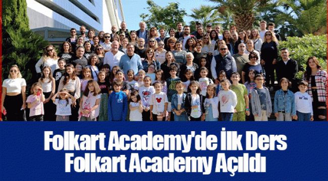 Folkart Academy&#039;de İlk Ders
