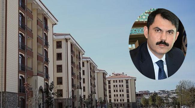 Bakan Kurum`dan ön ödemeli ucuz konut müjdesi!