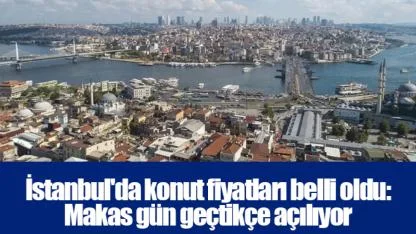 İstanbul'da konut fiyatları belli oldu: Makas gün geçtikçe açılıyor
