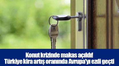 Konut krizinde makas açıldı! Türkiye kira artış oranında Avrupa'yı ezdi geçti