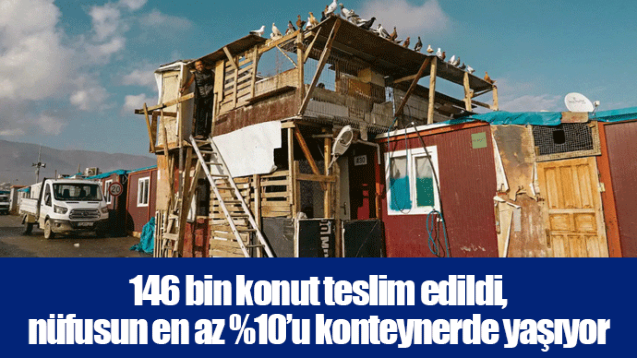 Deprem bölgesinde 455 bini aşkın konut ve iş yeri teslim edildi