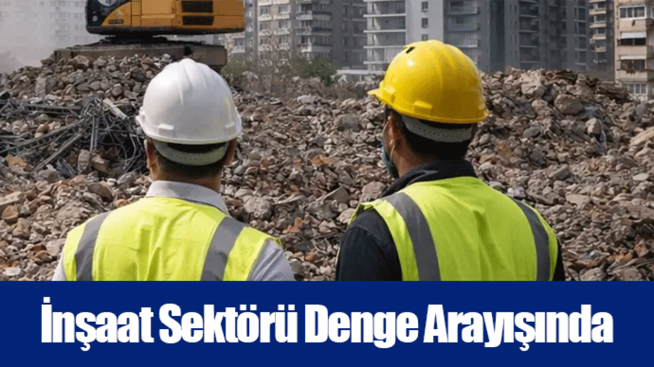İnşaat Sektörü Denge Arayışında